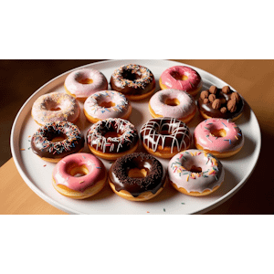 Donuts - Assorted (1 dozen)